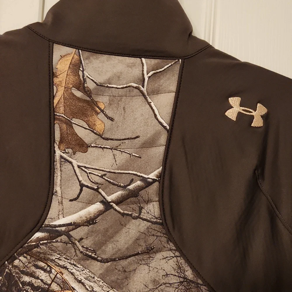 Under Armour Realtree cold gear infrared womens Full Zip sweatshirt / jacket - Picture 7 of 13